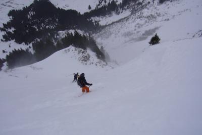 #2 HAUT DU COULOIR : Claude et Chech attaquent le couloir HAUT DU COULOIR : Claude et Chech attaquent le couloir