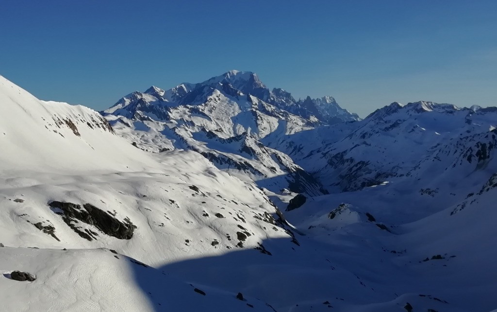 Mont Blance depuis col du Grand Fond