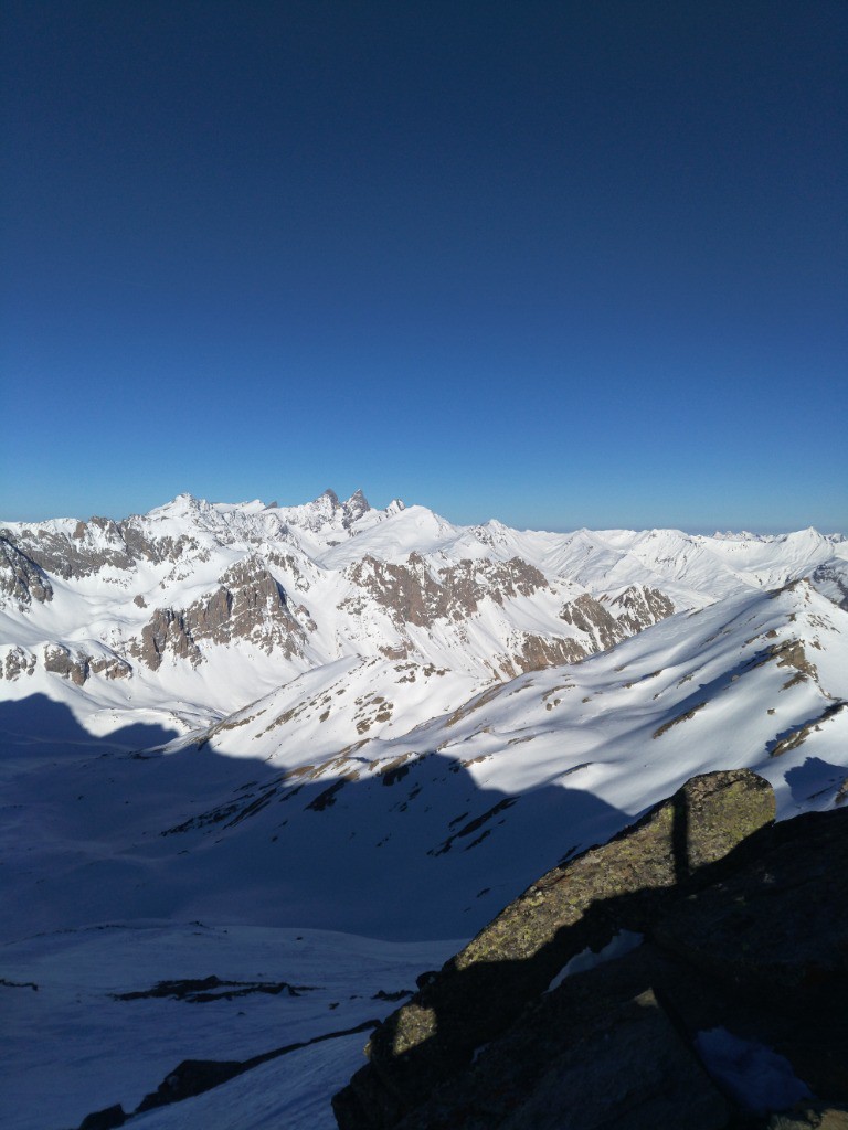Les Aiguilles D'Arves depuis Roche Chateau