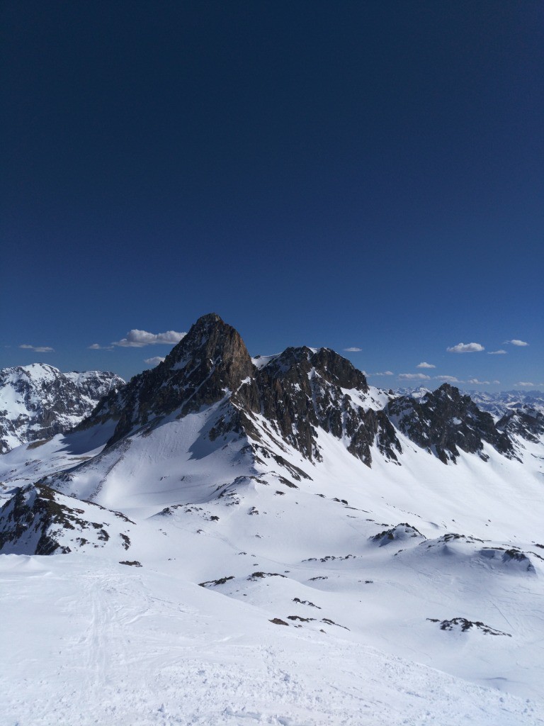 Vue sur le Thabor depuis Pte Rouge