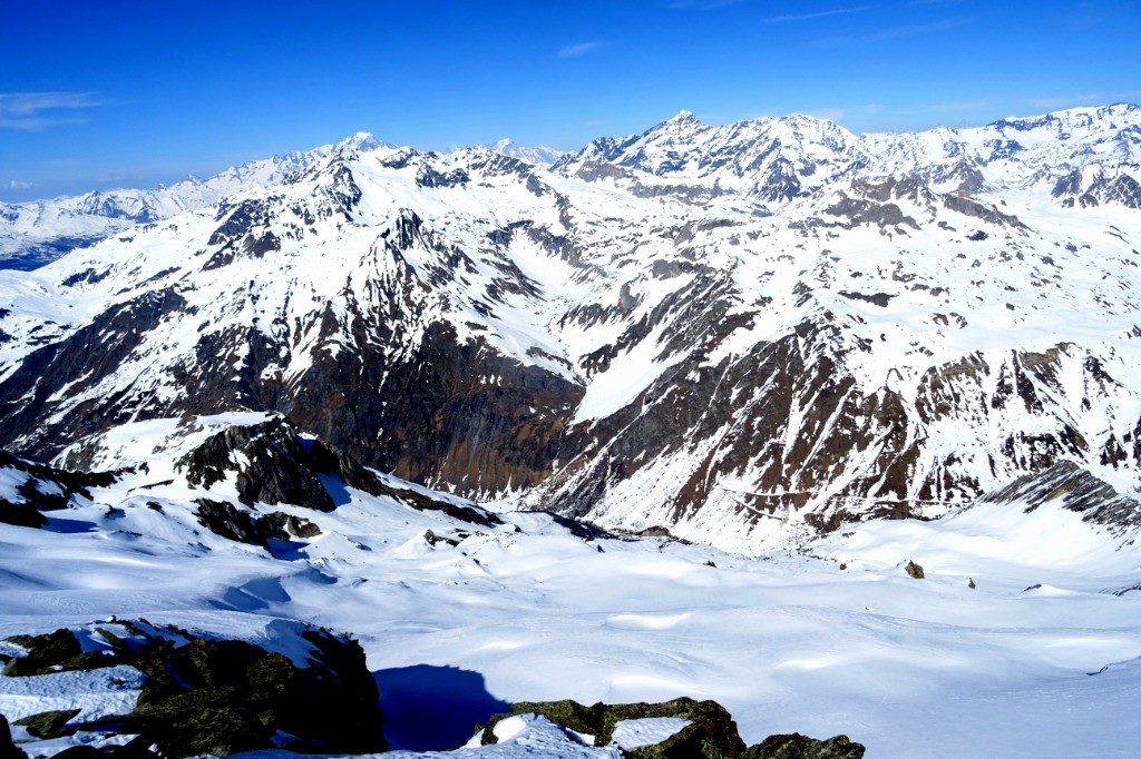 Glacier des Volnets, c'est parti pour 1800 m de descente