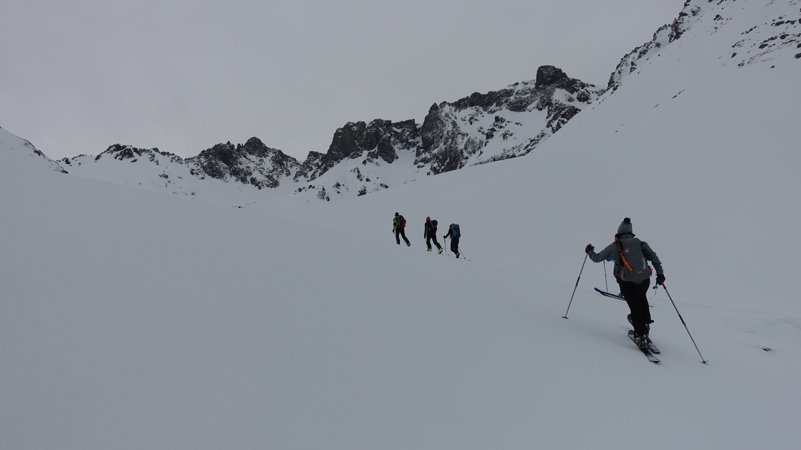 Nous arrivons au niveau du Col Kvandalsskardet