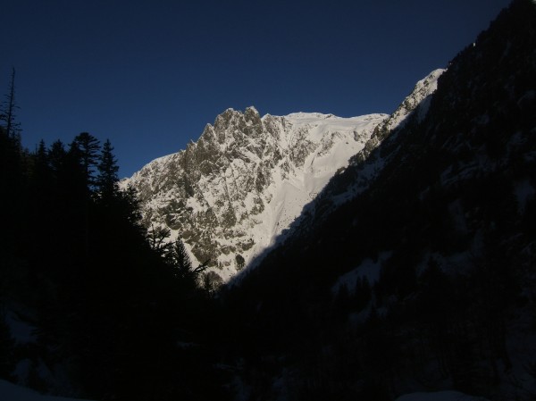combe des ramays : premiere lumiere