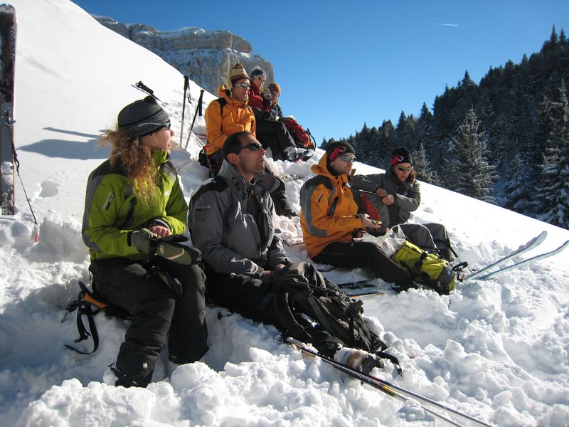 Rochers du Parquet : c'est bô une collective !!