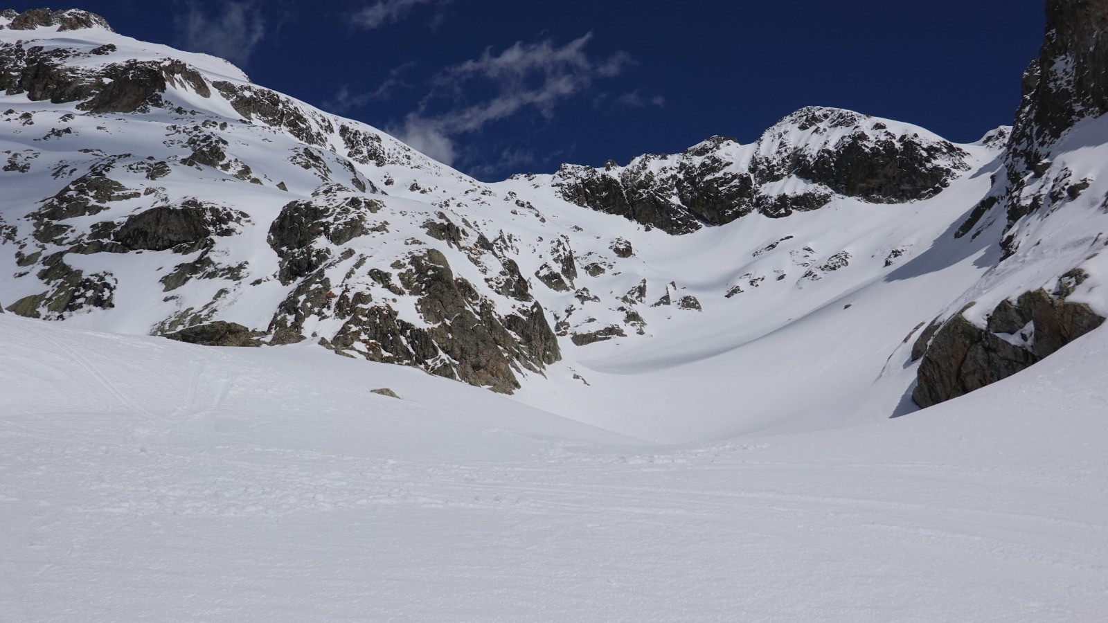 Le Mont Colomb bien enneigé