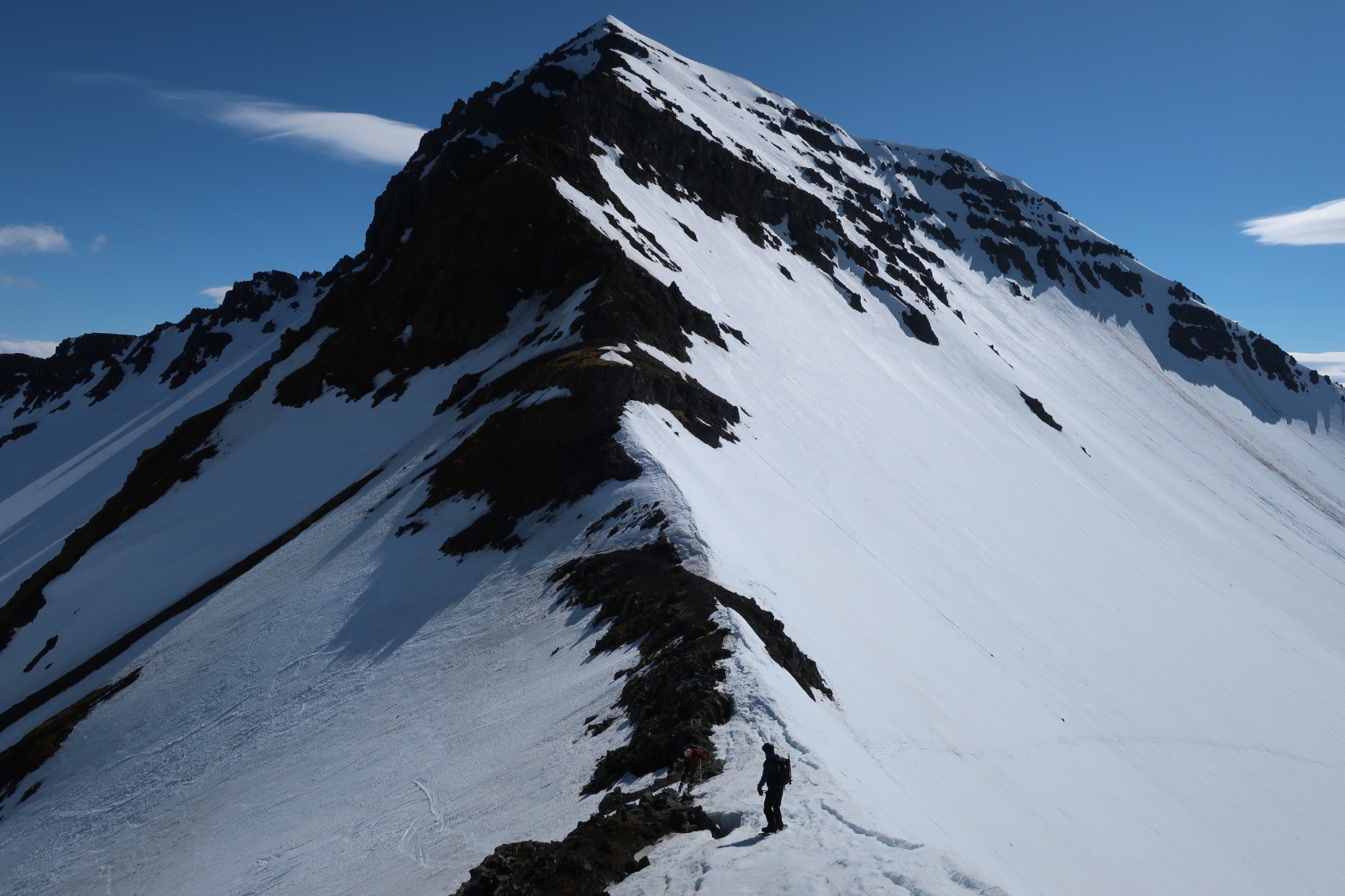 J2 : au col sud sous le Hestskard