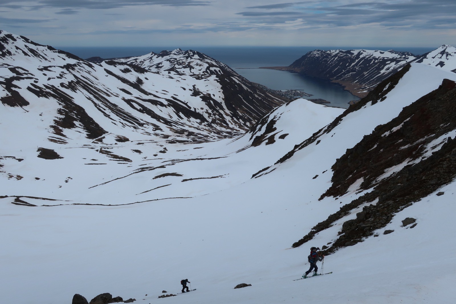 J3 : montée au Siglufjardarfjöll