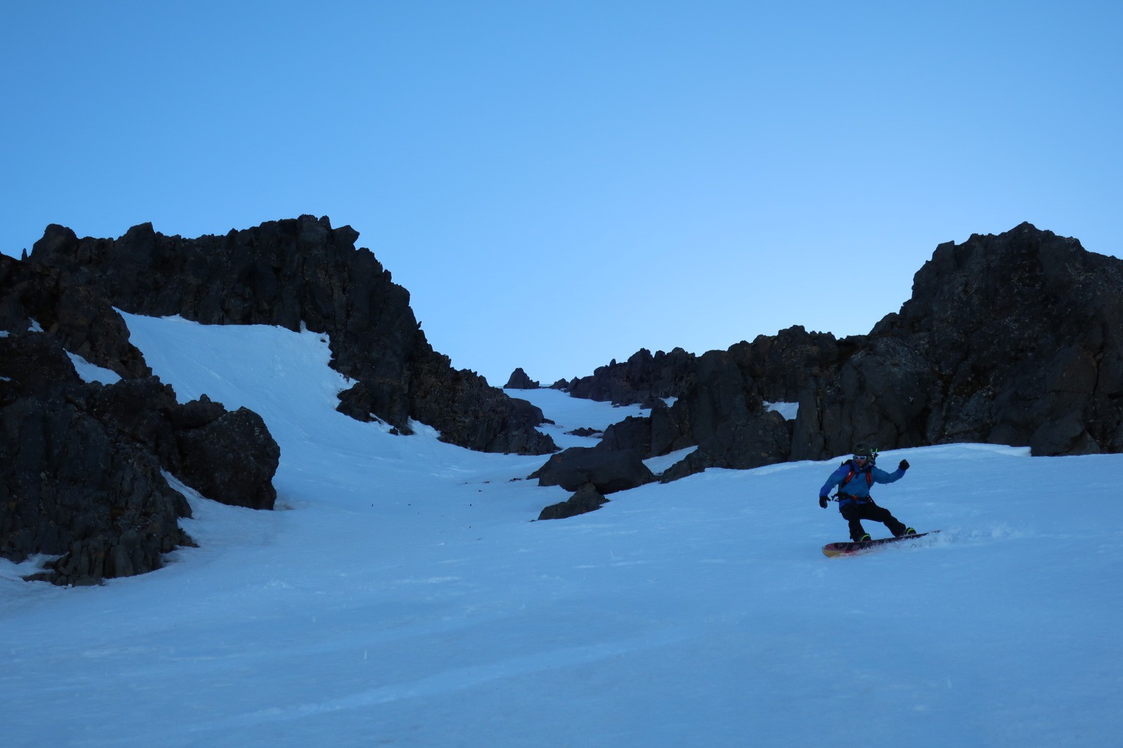 J2 : début de la face Nord