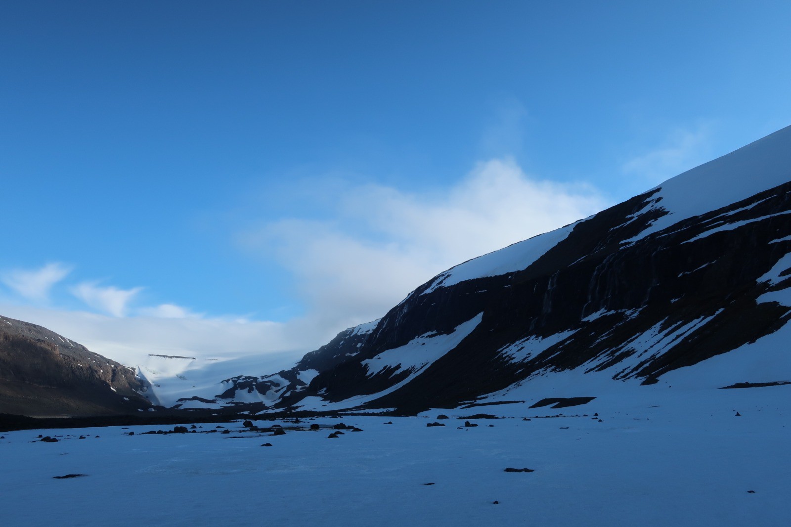 J1 : ça chausse mais c'est encore plat