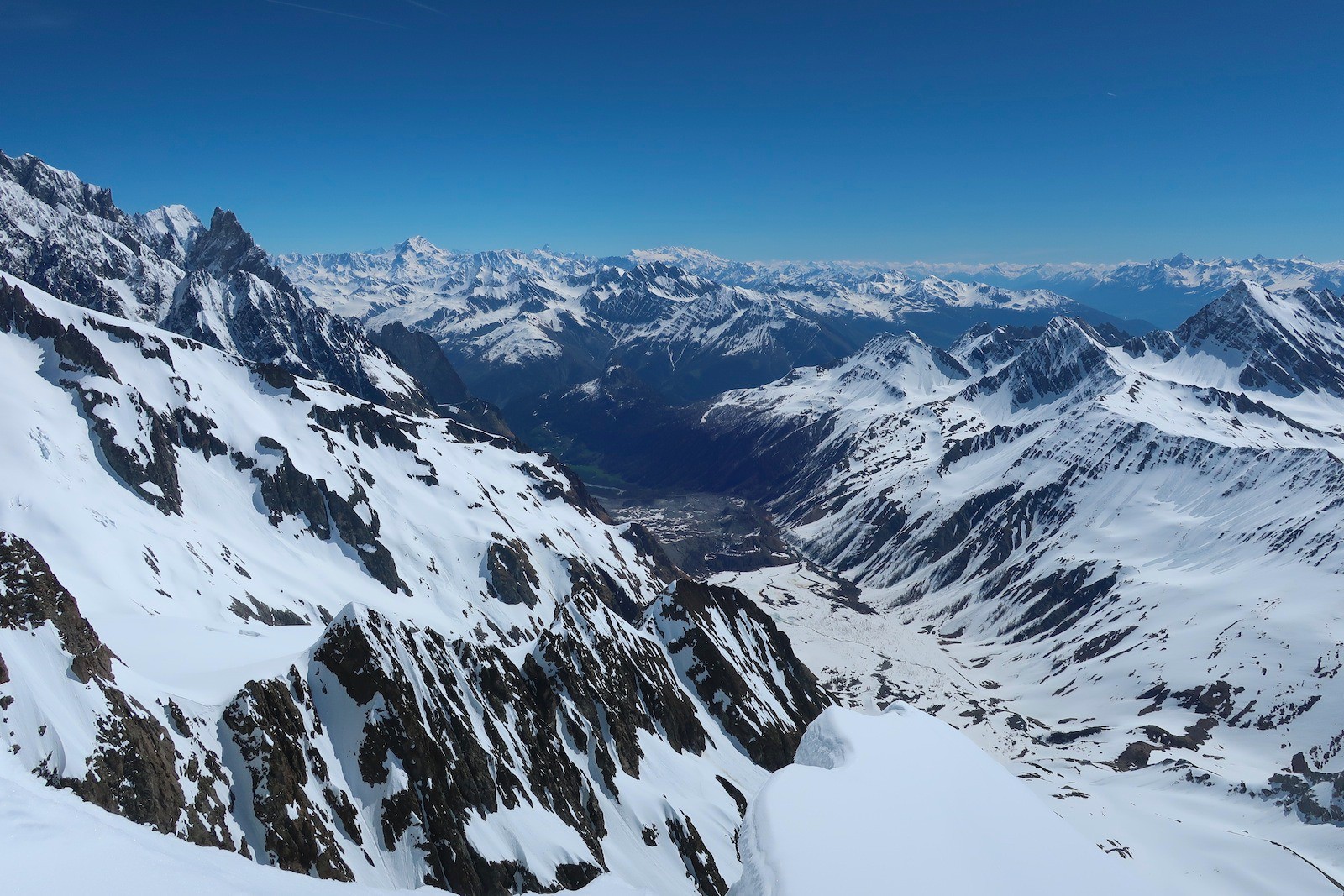 Italie et envers du Mt Blanc