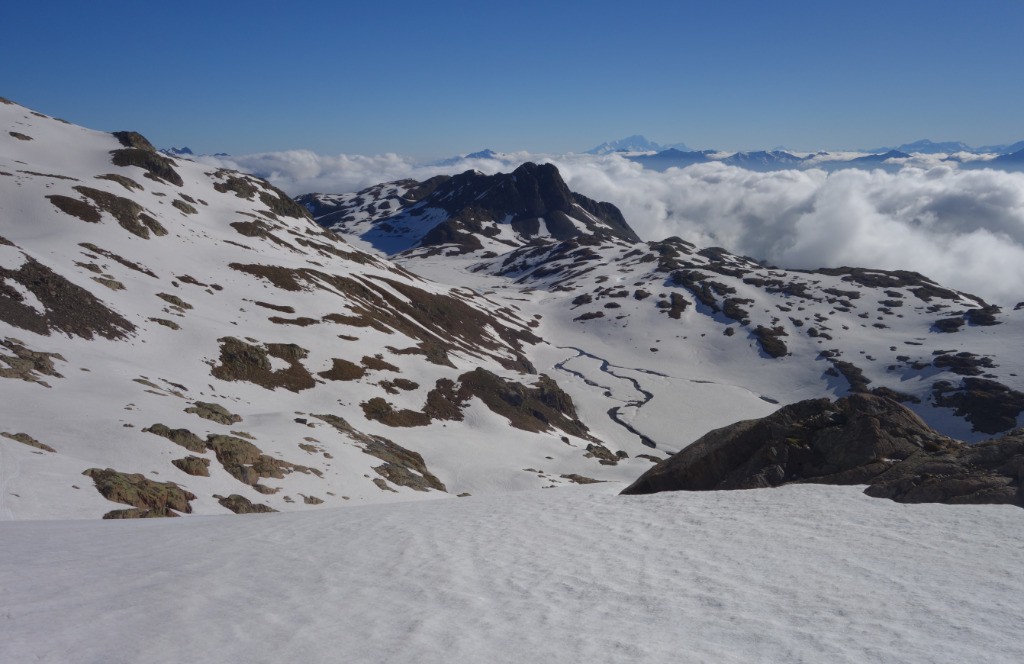 lac Tournant et Mont Blanc