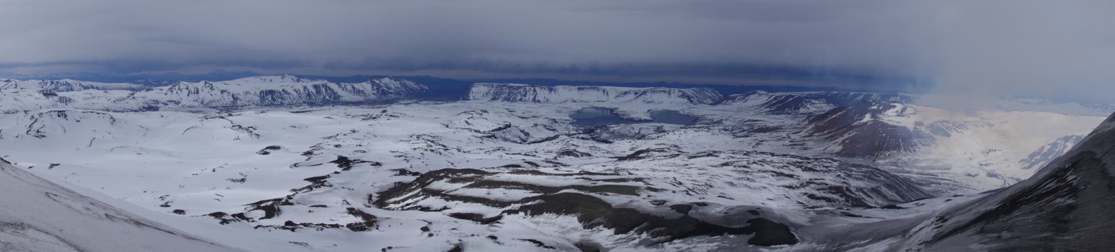 Panorama depuis le cratère