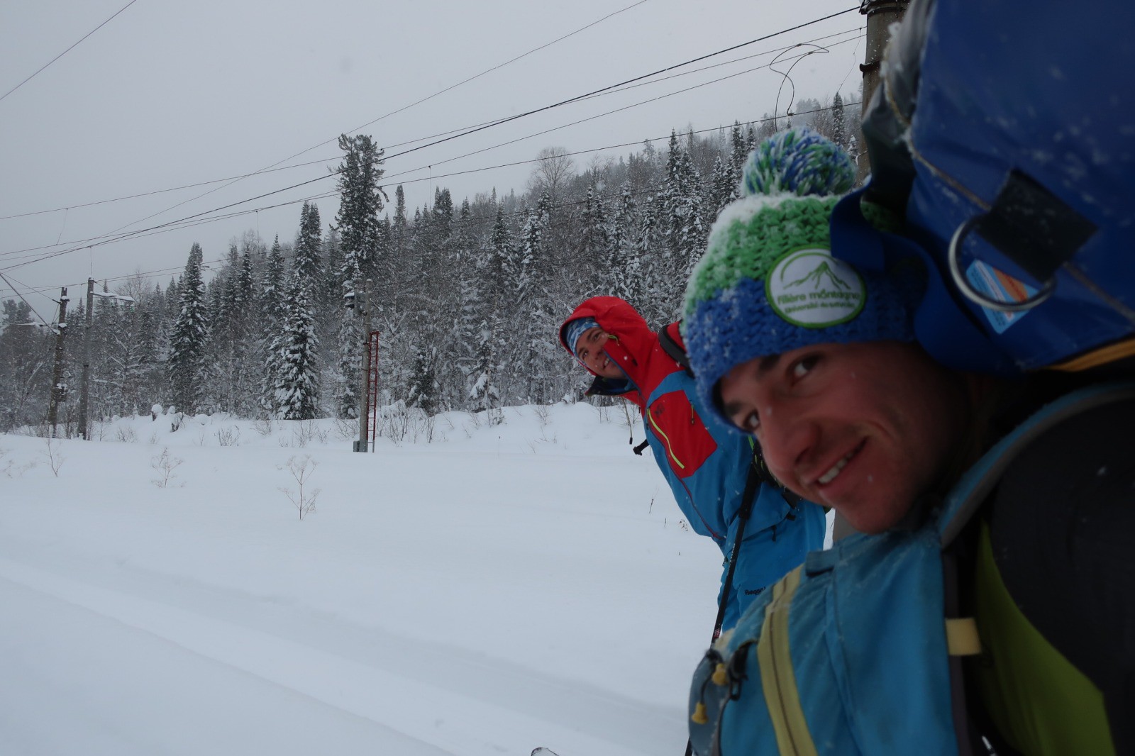 Heureux d'être sur les terres promises