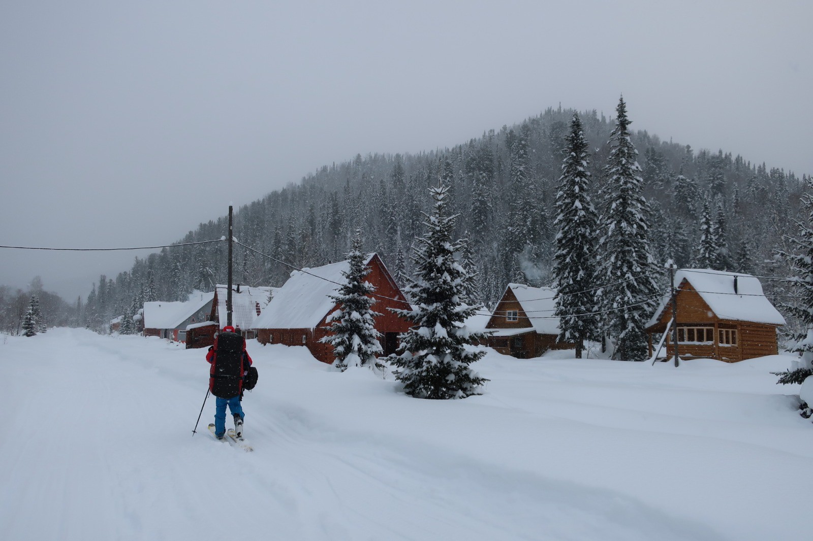 Arrivée à notre camp de base