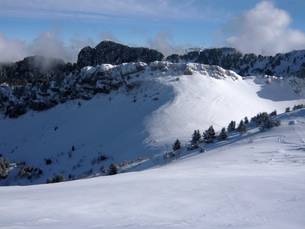 PtitSom19 : Début de la descente vers la Charmette