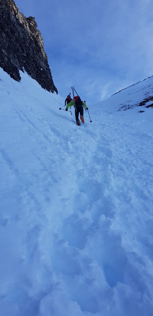 Couloir NW tête de Paccaly