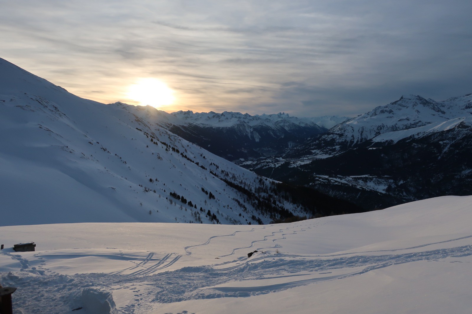 Une belle fin de journée et d'année