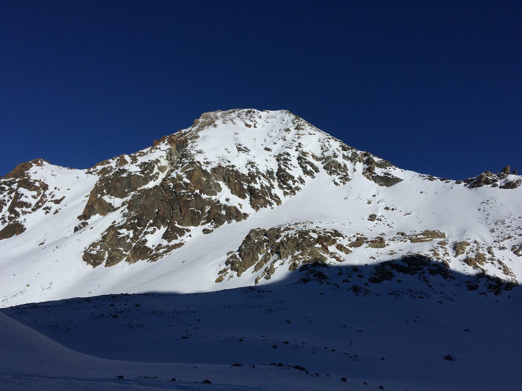 Mont Emilius et sa face sud ouest.