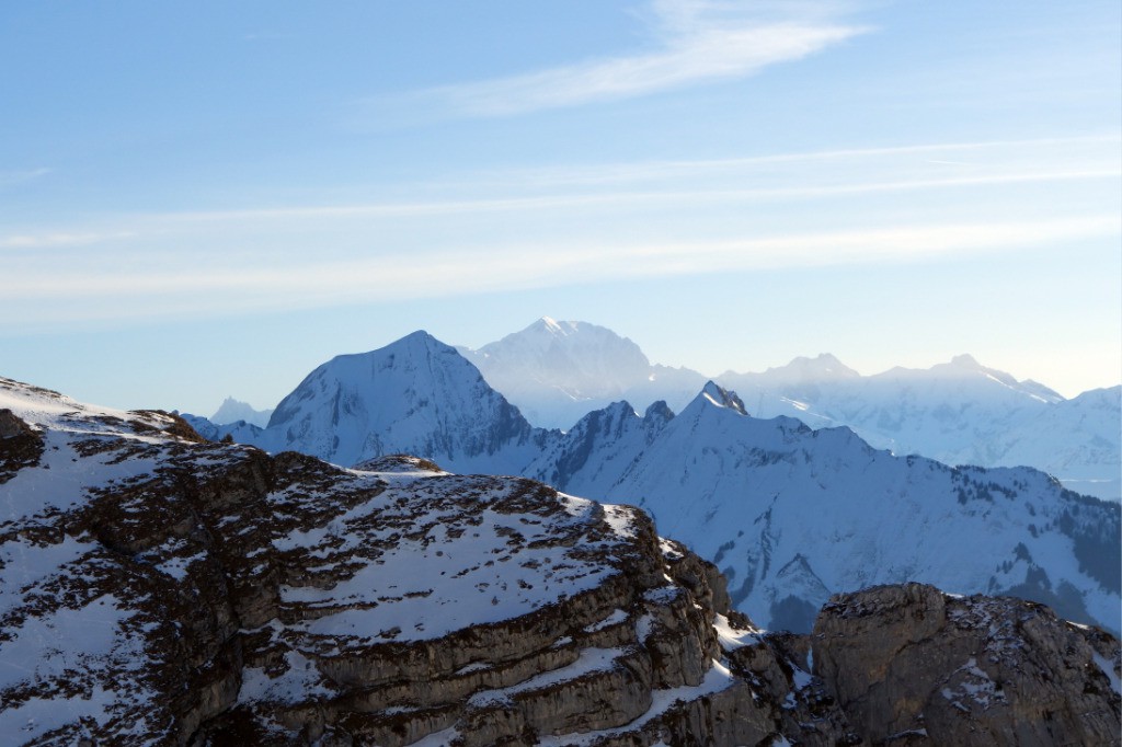 Charvin et Mont Blanc