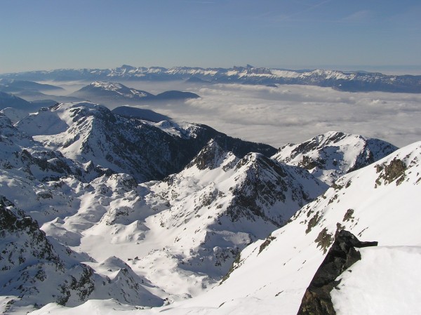 Les mers de nuages : c'est toujours sympa quand on est au dessus!!