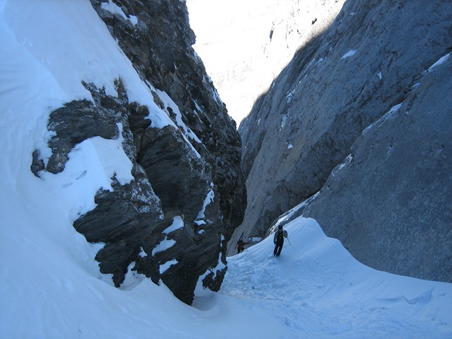 L'entrée du coillu à Bordel : Le départ du couloir