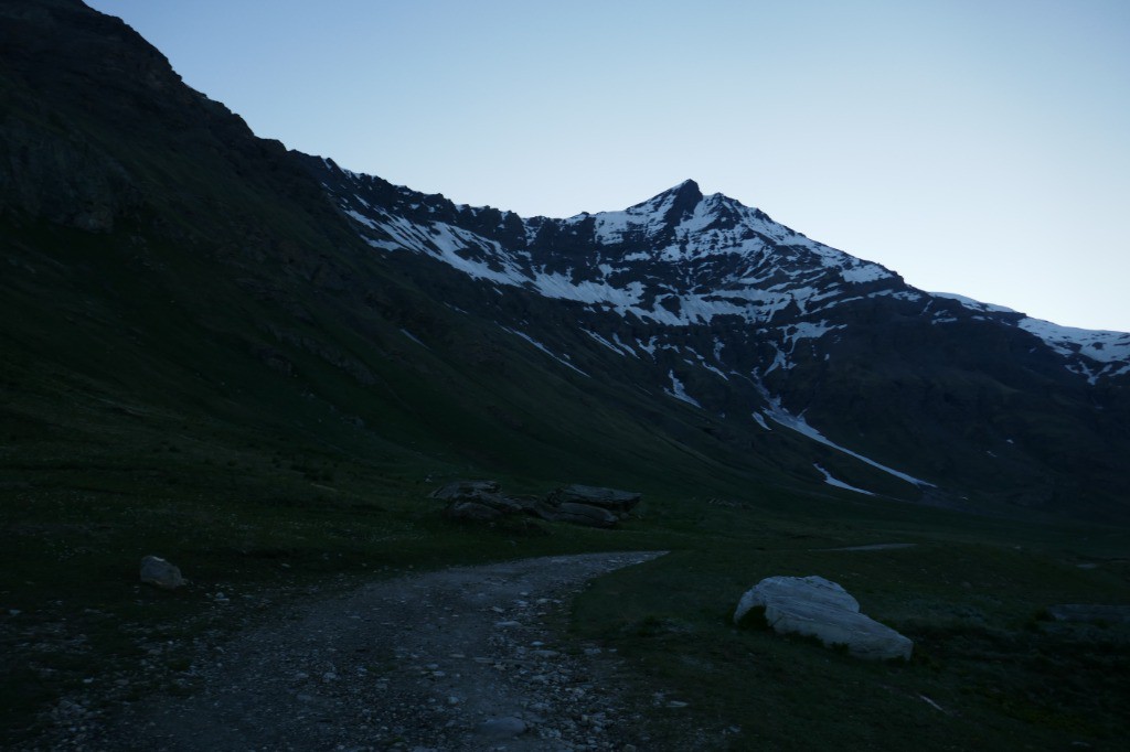 La Sassière du matin