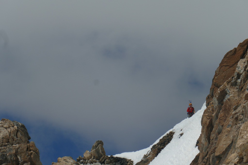 Les skieurs du Santel