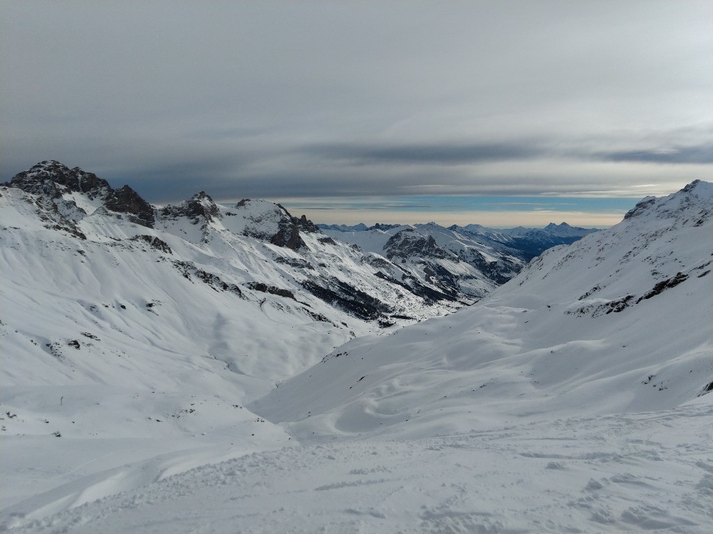 vue du col vers le Sud-Est