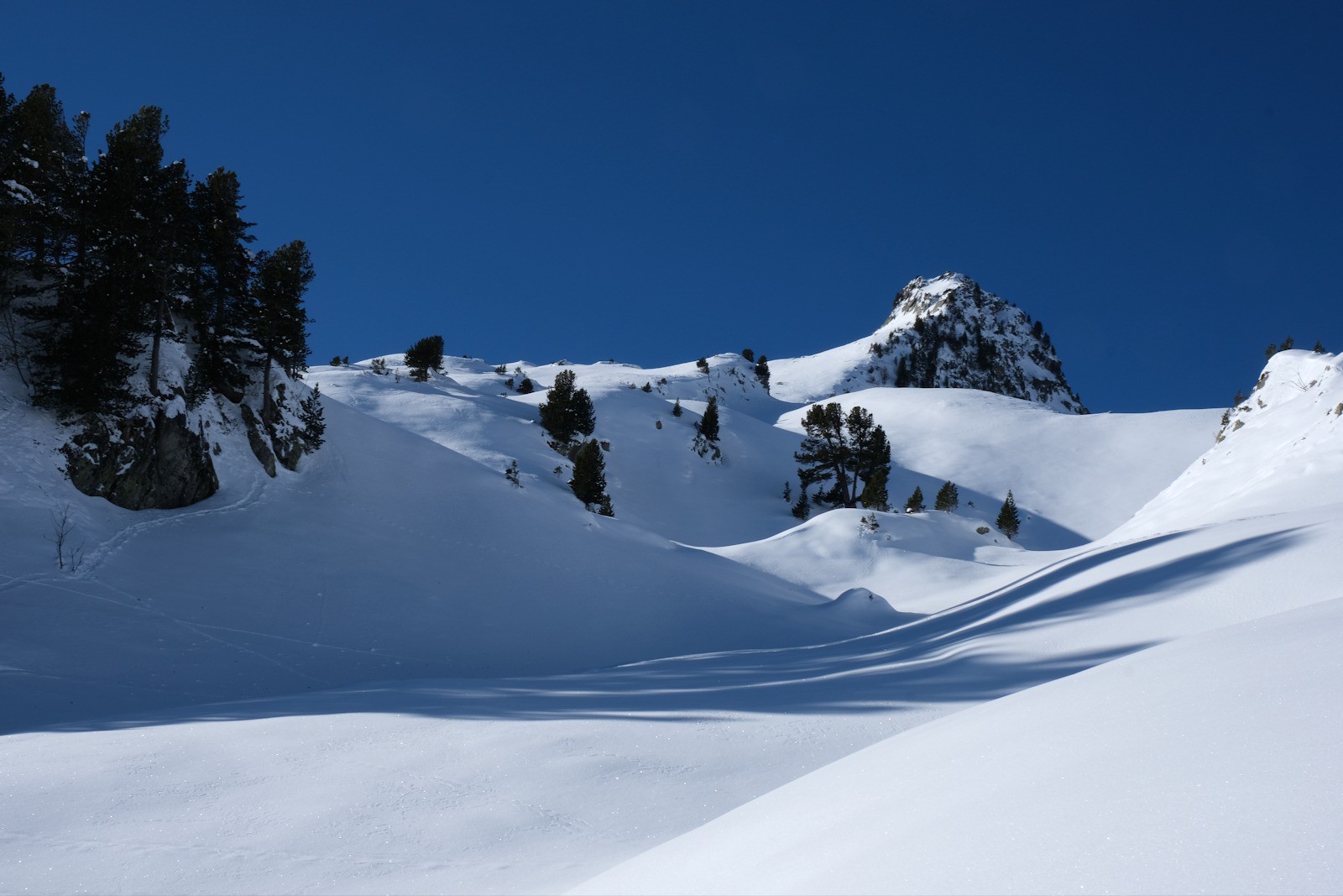 Nous apprécions la tranquillité et la beauté des combes.