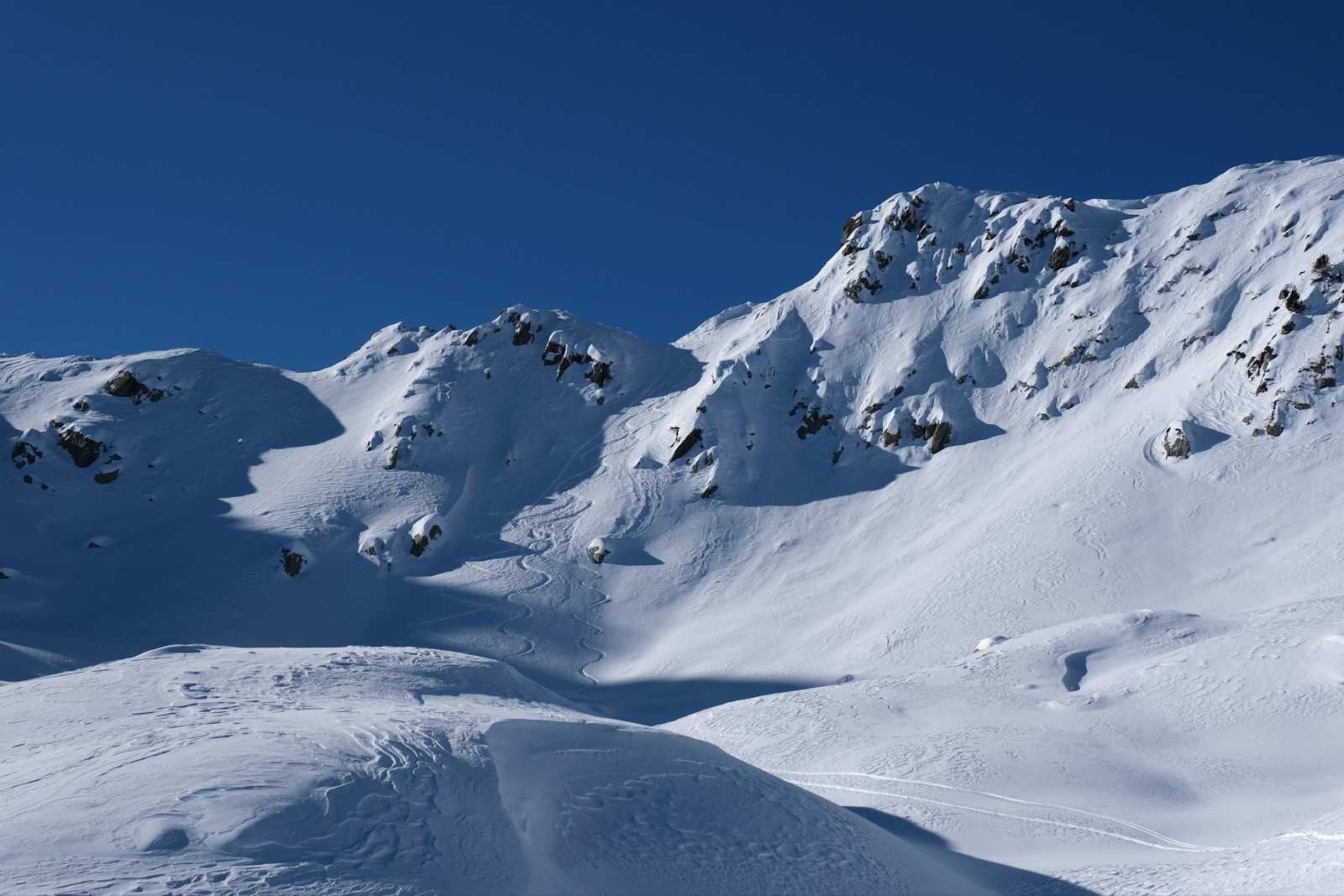 La grande Moutonnière après notre passage. 