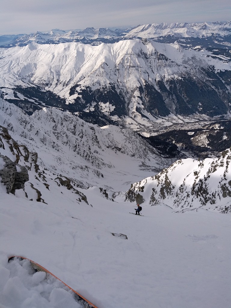 Couloir, partie supérieure