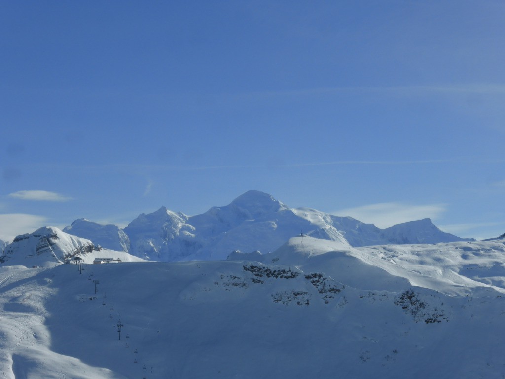 Massif complet du Mt Blanc face Nord
