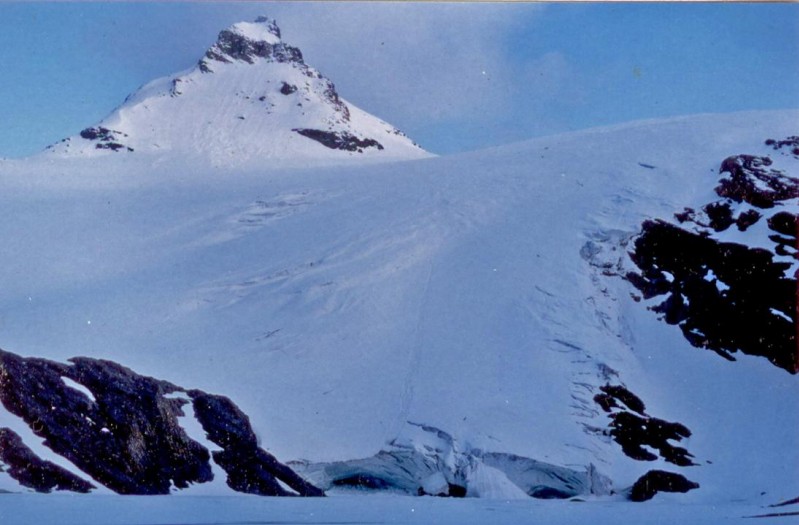 Granta Parei Face Nord en 1992... pour constater le retrait glaciaire aujourd'hui