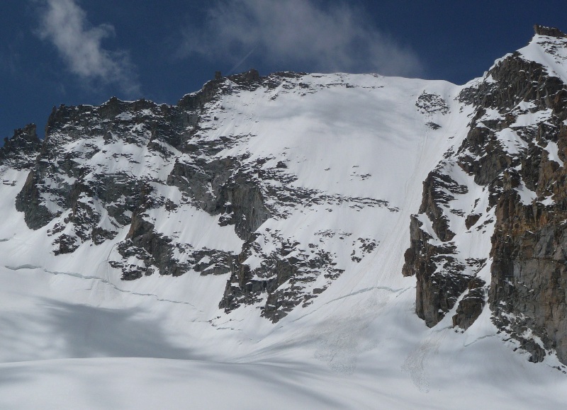vue du glacier de la Tribolazione