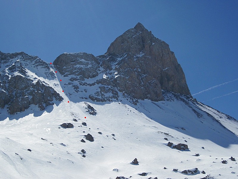 Le Col de Petit Jean, versant N.