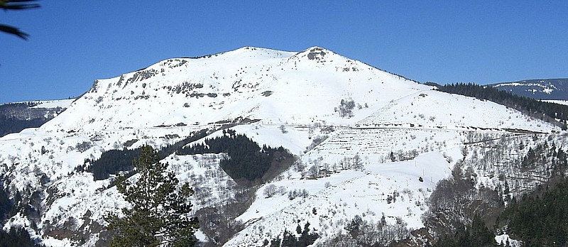 Roches des Cuzets versant sud (28-02-2009)