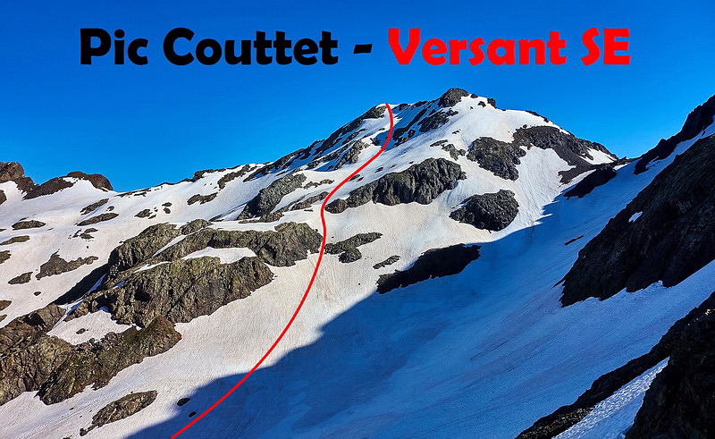 Pic Couttet - Versant SE