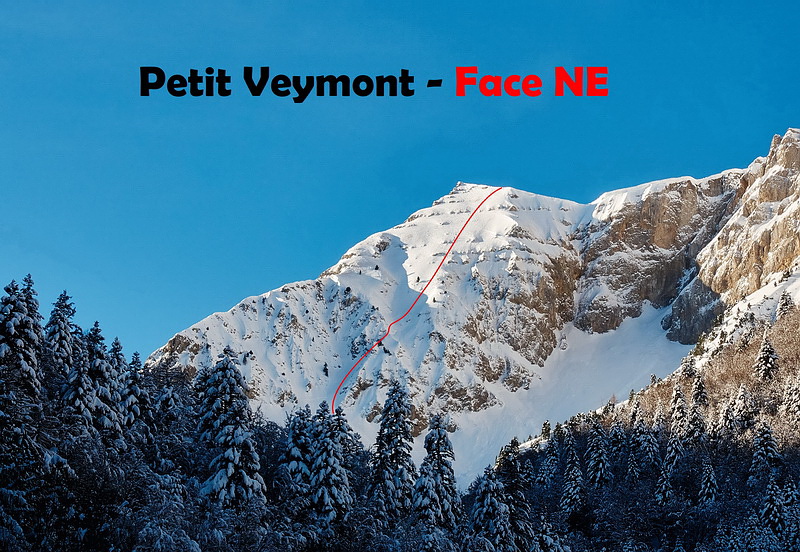 Petit Veymont - Face NE