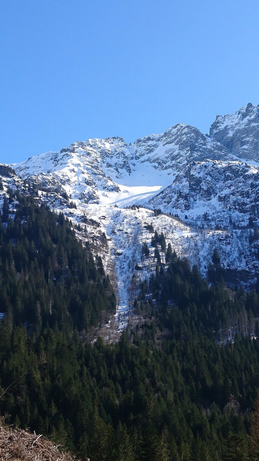 vue d'ensemble depuis le parking de l'olagneraie à Prabert.