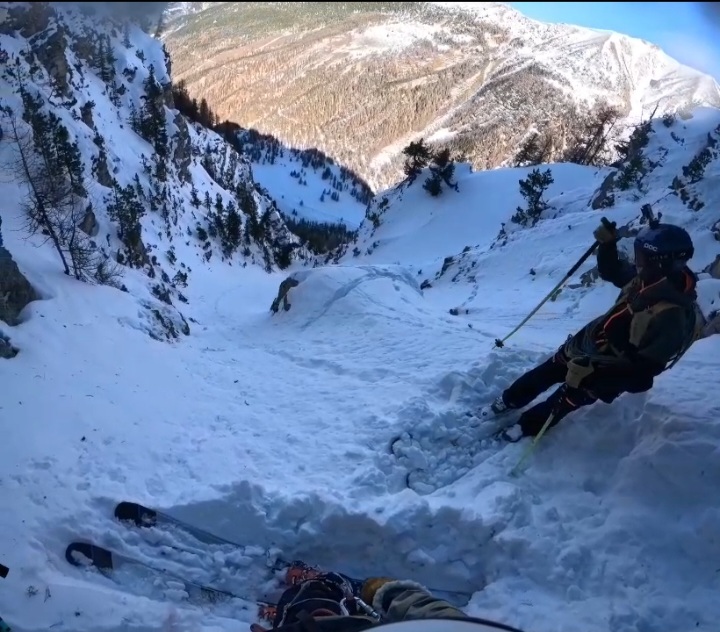 En haut du couloir