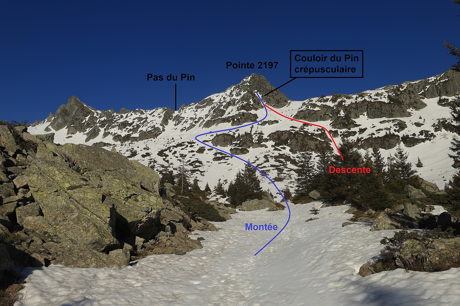 Vue depuis le Habert d'Aiguebelle