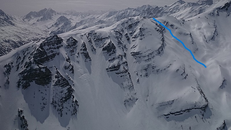 Couloir NW Paroi du MIdi