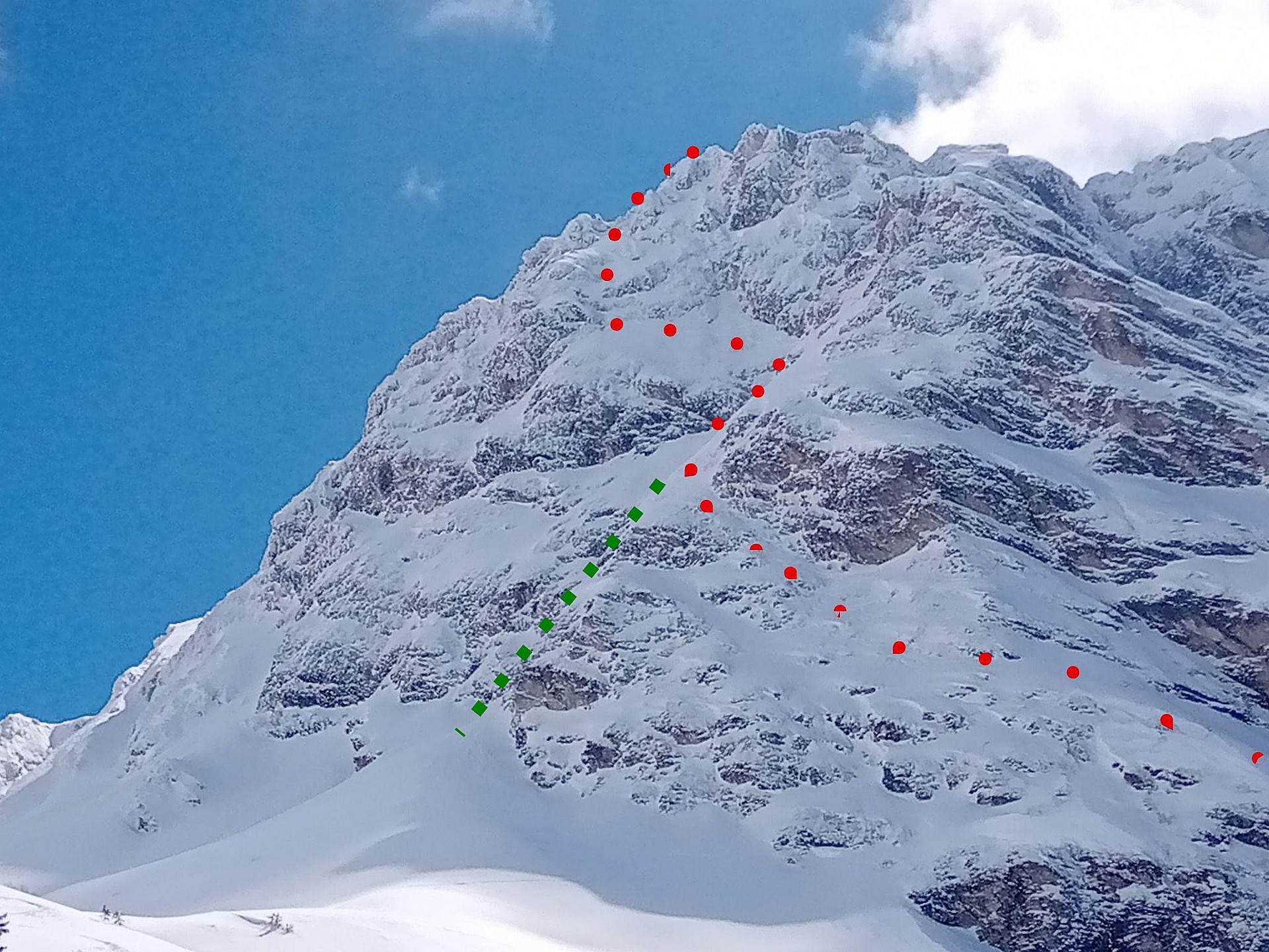 rouge l'intégrale, vert version Cailhol/Welfringer&nbsp;