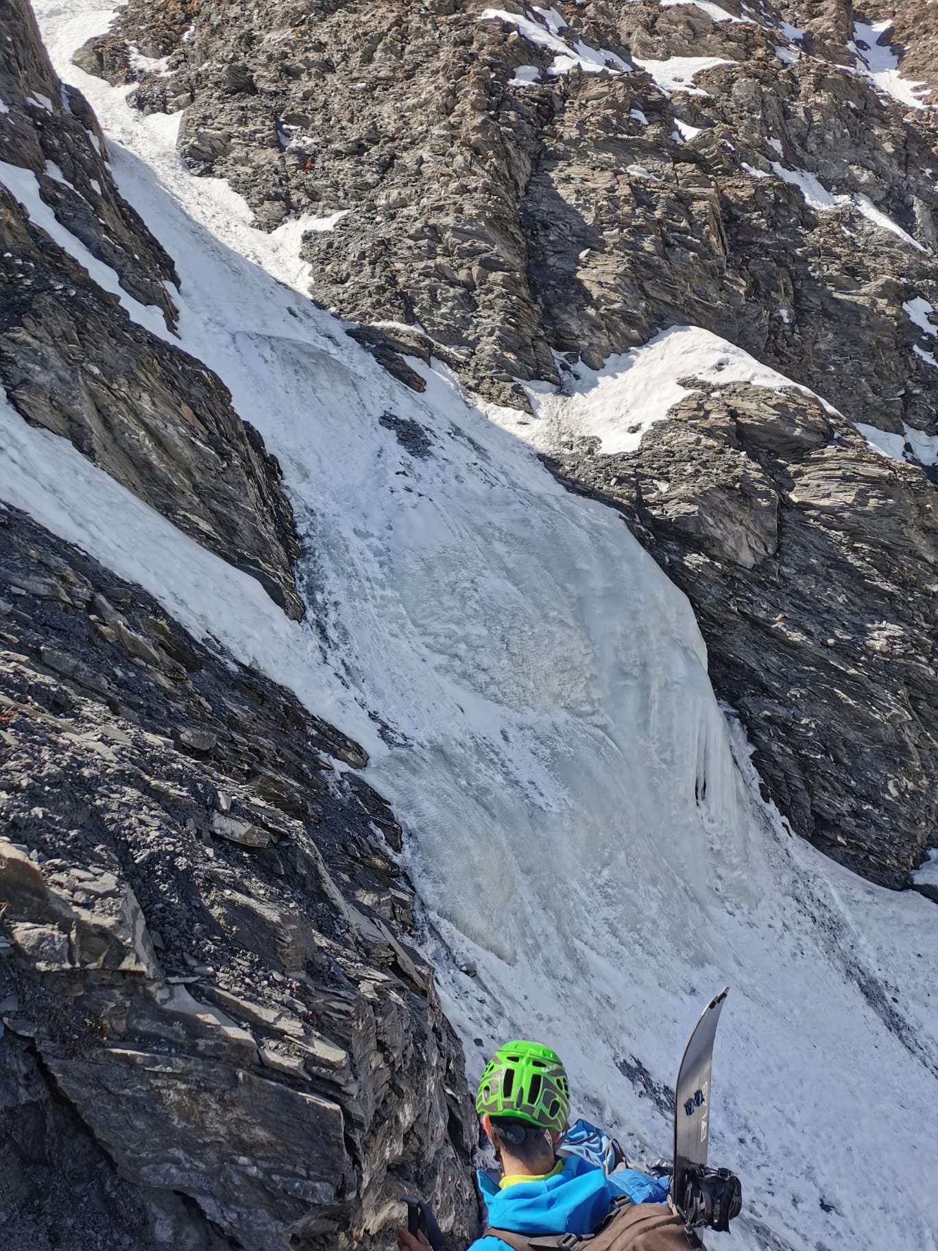 Ressaut de Glace à 2600 m - avril 2026